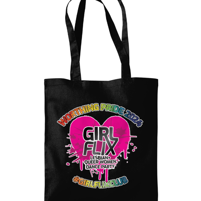 GirlFlix Worthing Pride Tote Bag