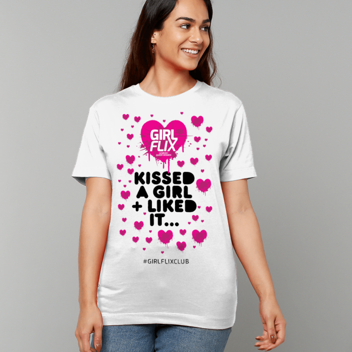 GirlFlix Tee - Kissed a Girl